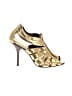 BCBGMAXAZRIA Metallic Gold Sandals Size 10 - photo 1