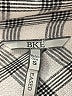 BKE 100% Rayon Checkered-gingham Gray Long Sleeve Button-Down Shirt Size S - photo 7