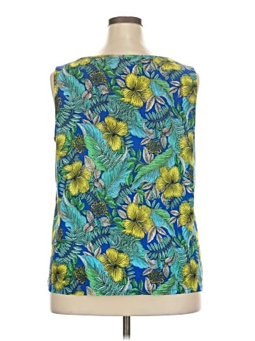 Roz & Ali Sleeveless Blouse (view 2)