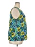 Roz & Ali Teal Sleeveless Blouse Size 2X - photo 4