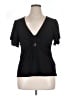 Bold Elements Black Short Sleeve Top Size XL - photo 1