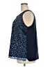 Roz & Ali Blue Sleeveless Blouse Size 2X - photo 5