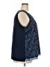 Roz & Ali Blue Sleeveless Blouse Size 2X - photo 4