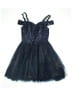 Unbranded 100% Polyester Stars Blue Cocktail Dress Size 0 - photo 1