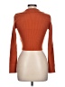 Lush Orange Long Sleeve Top Size L - photo 2