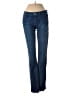 Koral Hearts Blue Jeans Size 26 waist - photo 1