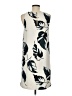 Ann Taylor 100% Polyester Tropical Ivory Casual Dress Size 8 - photo 2