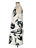 Ann Taylor 100% Polyester Tropical Ivory Casual Dress Size 8 - photo 5
