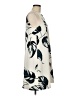 Ann Taylor 100% Polyester Tropical Ivory Casual Dress Size 8 - photo 4