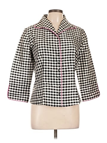 Marisa Baratelli 3/4 Sleeve Silk Top (view 1)