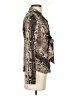 Ariella Animal Print Brown Long Sleeve Blouse Size S - photo 4