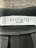 Violeta by Mango 100% Polyester Solid Black Dress Pants Size 14 - photo 7