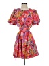 AMUR 100% Polyester Floral Pink Cocktail Dress Size 4 - photo 1