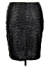 Halogen 100% Polyester Metallic Black Formal Skirt Size 14 - photo 2