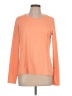 Danskin Now 100% Polyester Orange Long Sleeve T-Shirt Size L - photo 1