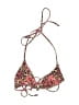 Outcast Animal Print Pink Swimsuit Top Size P (estimated, petite) - photo 2