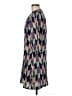 Tulle 100% Polyester Chevron-herringbone Gray Casual Dress Size M - photo 5