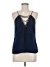 WAYF Blue Sleeveless Blouse Size M - photo 1