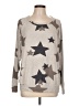 Buffalo by David Bitton Stars Silver Pullover Sweater Size L - photo 1
