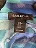 Bailey 44 100% Polyester Print Teal Long Sleeve Blouse Size M - photo 8