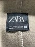Zara 100% Polyester Tan Coat Size L - photo 6
