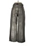 Zara Metallic Silver Jeans Size 10 - photo 2