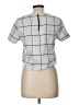 Twik Gray Short Sleeve Blouse Size L - photo 2