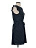 Monteau Polka Dots Blue Casual Dress Size S - photo 4