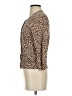 J.Crew 100% Cotton Animal Print Tan Cardigan Size S - photo 5