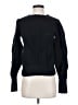 By Anthropologie Chevron-herringbone Black Pullover Sweater Size S - photo 1