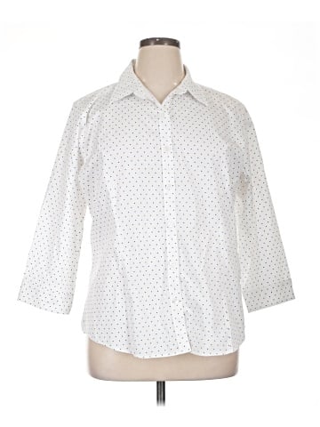 L.L.Bean 3/4 Sleeve Button-Down Shirt (view 1)