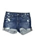 Level 99 Stars Blue Denim Shorts Size 28 waist - photo 1