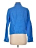 L'Agence 100% Linen Blue Long Sleeve Button-Down Shirt Size Lg (3) - photo 2