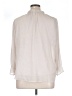 Christopher & Banks 100% Polyester Ivory 3/4 Sleeve Blouse Size XL - photo 2
