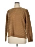 Bobeau 100% Acrylic Chevron-herringbone Brown Pullover Sweater Size 1X - photo 1