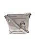B.O.C 100% Vinyl Solid Gray Crossbody Bag One size - photo 1