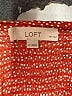 Ann Taylor LOFT 100% Rayon Orange Short Sleeve Top Size M (petite) - photo 7