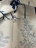 Unbranded 100% Polyester Floral Blue Long Sleeve Blouse Size M - photo 7