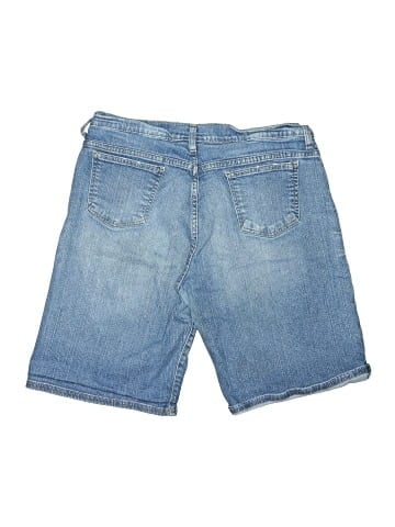 Garnet Hill Denim Shorts (view 2)