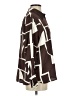 MNG 100% Polyester Print Brown Long Sleeve Blouse Size 4 - photo 4