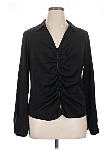 DKNY Long Sleeve Blouse (view 1)