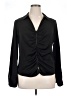 DKNY 100% Polyester Black Long Sleeve Blouse Size XL - photo 1