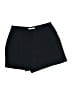 Pull&Bear Solid Black Shorts Size 4 - photo 1