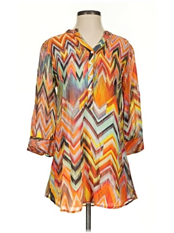 Peppermint Bay 3/4 Sleeve Blouse (view 1)