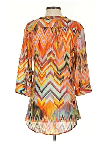 Peppermint Bay 3/4 Sleeve Blouse (view 2)