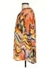 Peppermint Bay Chevron-herringbone Orange 3/4 Sleeve Blouse Size S - photo 5