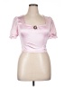 Hot Topic Pink Short Sleeve Top Size XL - photo 1