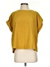 Buru 100% Polyester Yellow Short Sleeve Top Size XS - photo 1