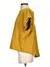 Buru 100% Polyester Yellow Short Sleeve Top Size XS - photo 5