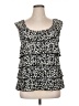 Apt. 9 100% Nylon Black Sleeveless Blouse Size XL - photo 1